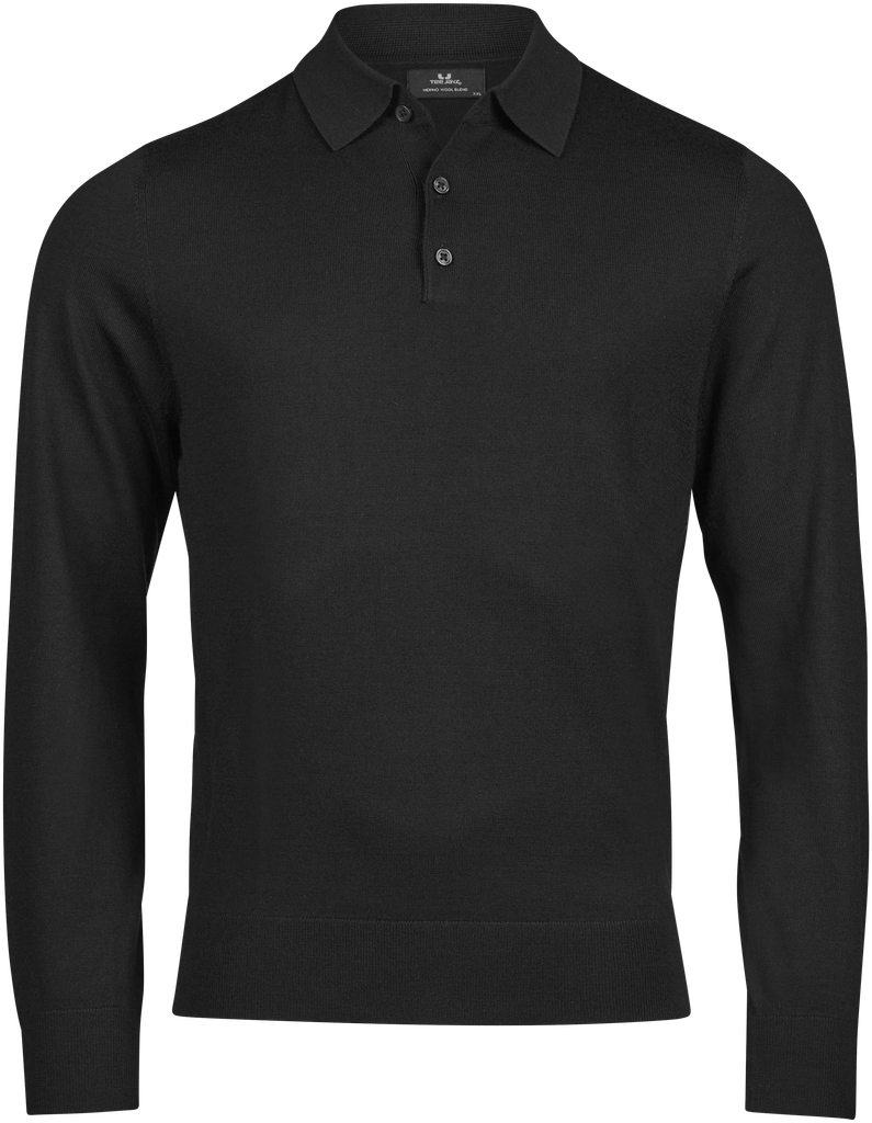 Premium Polo Knit i Italiensk Merinoull